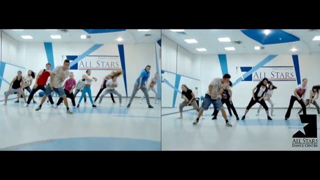 Hip Hop by Ruzzle-Duzzle. ( начинающая группа) .Школа танцев All Stars смотреть онлайн