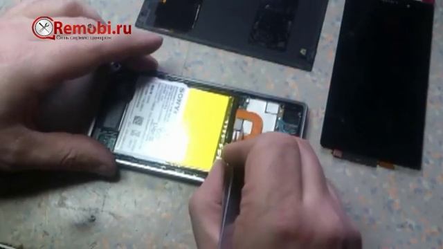 Как разобрать Sony Xperia Z1, ремонт телефонов от remobi.ru, Remobi, Ремоби смотреть онлайн