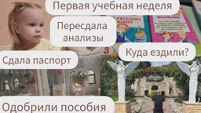 СДАЛА ПАСПОРТ/ОДОБРИЛИ ПОСОБИЯ/ПЕРЕСДАЛА АНАЛИЗЫ/1-Я УЧЕБНАЯ НЕДЕЛЯ/КУДА ЕЗДИЛИ?/СОБРАНИЕ В ШКОЛЕ смотреть онлайн