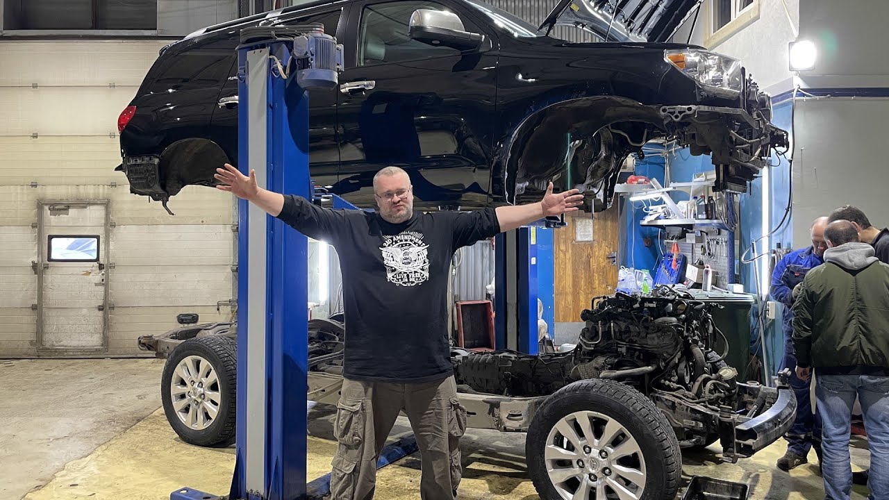 Разобрали Toyota Sequoia - Как должен выглядеть десятилетний японский внедорожник! смотреть онлайн