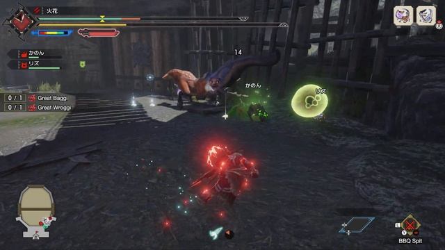 Monster Hunter Rise - Great Baggi & Wroggi Fight смотреть онлайн