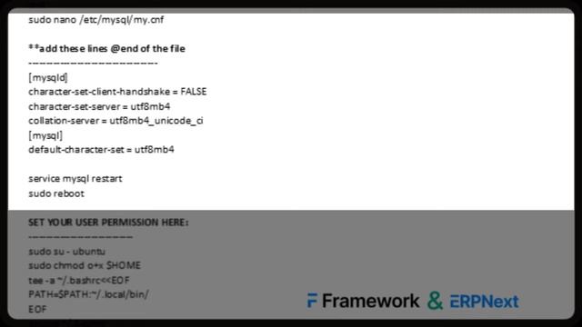 Installation of frappe framework and ErpNext (Development & Production) смотреть онлайн