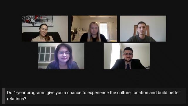 1 Year vs 2 Year Masters Programs | Masters Spotlight 2021 | Student Panel смотреть онлайн