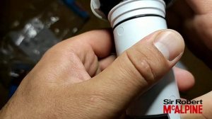 Сифон McALPINE "клик-клак" для ванны, HC2600CL (хромированный) | ОБЗОР + УСТАНОВКА ?