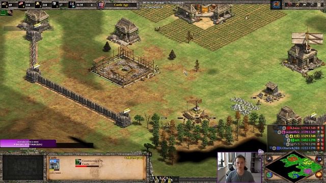 ПРОВЕРЕННАЯ ВРЕМЕНЕМ СТРАТЕГИЯ в Age of Empires 2 с Винчом и sunsetfire смотреть онлайн