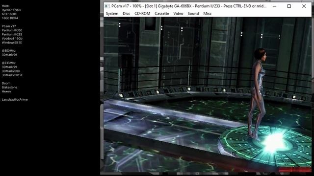 PCem V17 as Pentium II-233, Voodoo3, Windows98SE - 3DMark and MS-DOS Games (Sleep Deprived Edition) смотреть онлайн