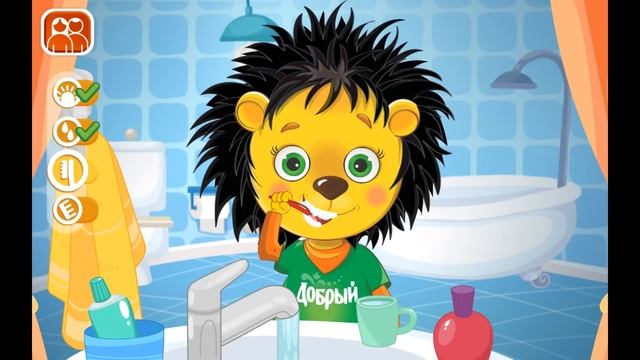 Добрый Ёжик. Развивающие мультики Развивающие игры Обучение смотреть онлайн