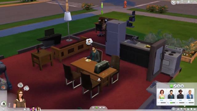 Let's Play Sims 4 - Part 6: Awkward Flirting