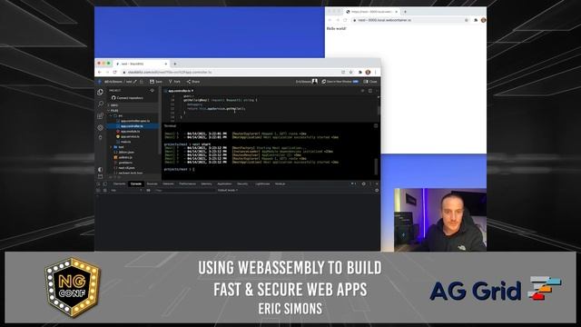 Using WebAssembly to Build Fast & Secure Web Apps | Eric Simons | ng-conf 2021 смотреть онлайн