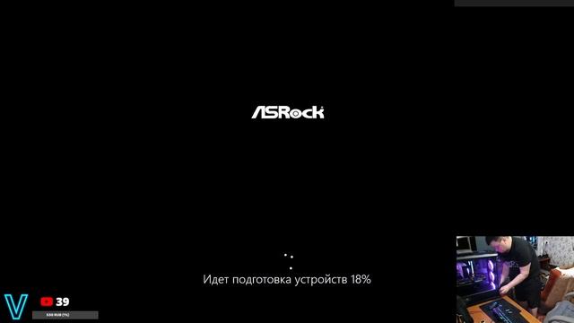 Игровой компьютер, мутим подсветочку клиенту 12400F+B660m PRO RS+3060Ti+XPG DEFENDER+тесты/общение