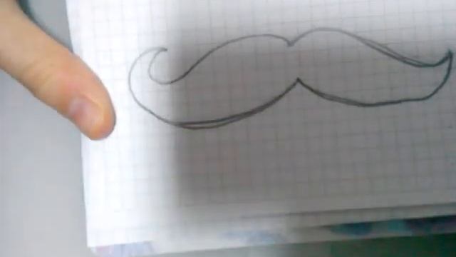 Рисуем "усы" карандашом ? смотреть онлайн