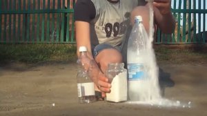 Опыт! Уксус и сода