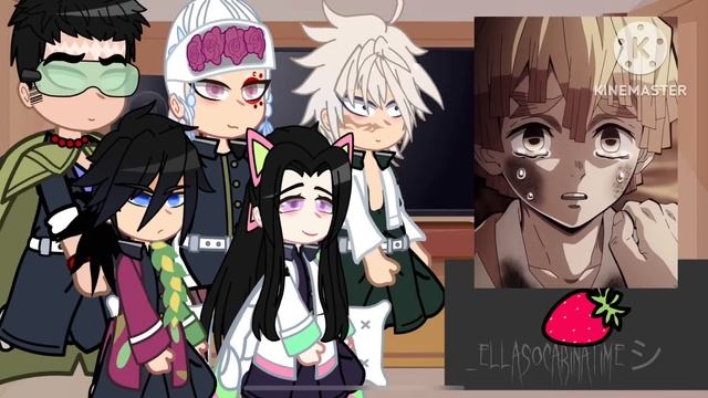 [KNY] Past Hashiras React to//Kamaboko Squad// Zenitsu Agatsuma// (1/6)✔️ смотреть онлайн