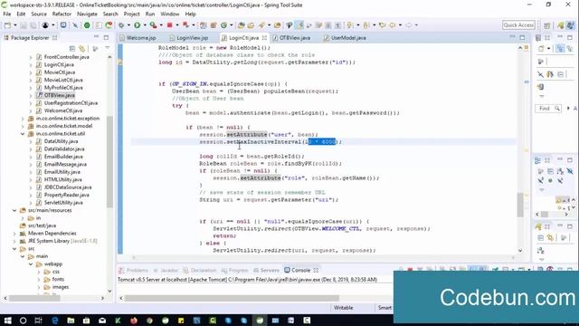 Online Movie Ticket Boking Project in Java with source code explanation Part 3 смотреть онлайн
