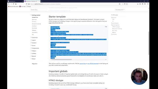 Bootstrap 5 - Installation und Startseite anlegen - Beginner Tutorial - Deutsch смотреть онлайн