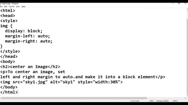 CSS||Class-77||CSS Image Align-Center||CSS Tutorial for Beginners - in Telugu and English смотреть онлайн