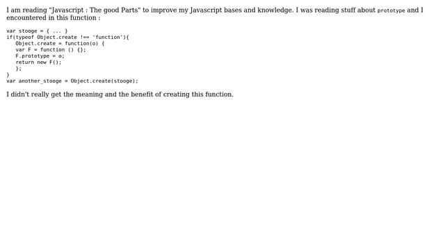 create function of object prototype смотреть онлайн