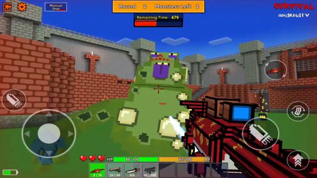 Cops N Robbers 3D Pixel Craft Gun Shooting Android Games - Android iOS Gameplay Walkthrough Part 4 смотреть онлайн