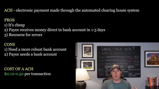 BANKING PAYMENT METHODS: Differences between Checks, ACHs and Wires смотреть онлайн