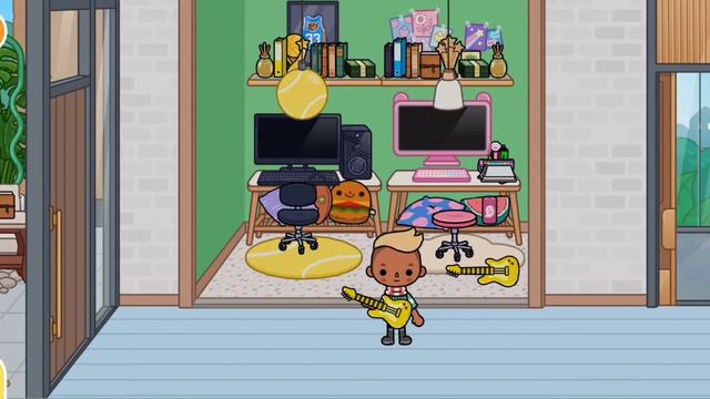 ДОМ ДЛЯ БОГАТЫХ ЛЮДЕЙ С БОЛЬШОЙ СЕМЬЁЙ... ИГРАЮ В ТОКУ БОКУ.. смотреть онлайн