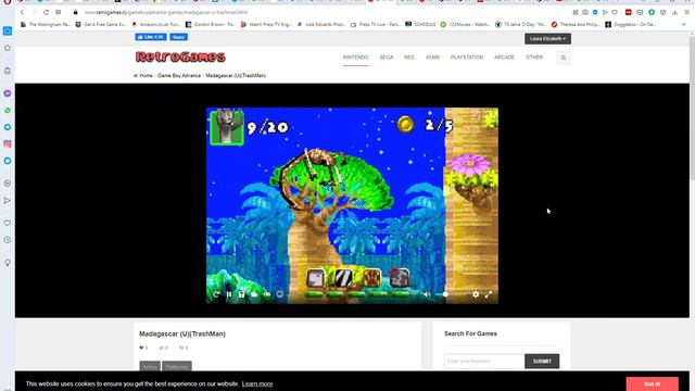 Play Game Boy Advance Madagascar UTrashMan Online in your browser RetroGames cc Opera 2022 07 0 смотреть онлайн