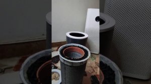 самодельный угольный фильтр для очистителя воздуха xiaomi