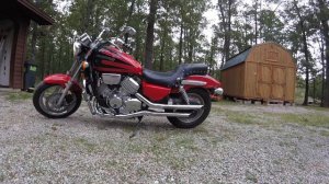 1997 Honda Magna 750 exhaust