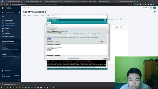 Cara Menghubungkan NodeMCU ESP8266 ke Firebase Realtime Database смотреть онлайн
