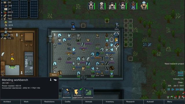 [11] Modded Rimworld A12 | Starting "The Wall" (Let's Play) смотреть онлайн