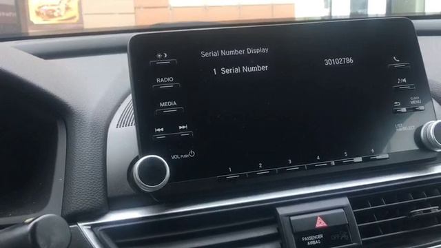 Код магнитолы Хонда Аккорд 10 ( разблокировка ) смотреть онлайн