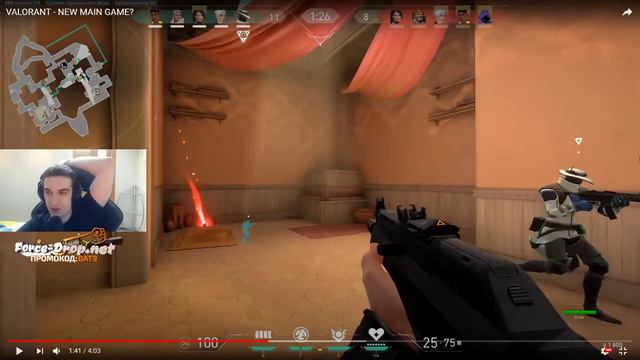 Эвелон Смотрит: VALORANT NEW MAIN GAME смотреть онлайн