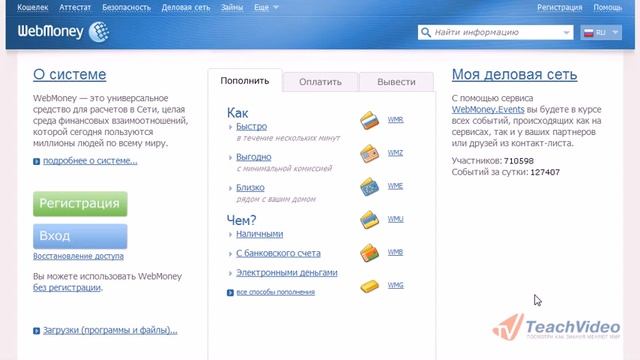 1 Что такое WebMoney смотреть онлайн