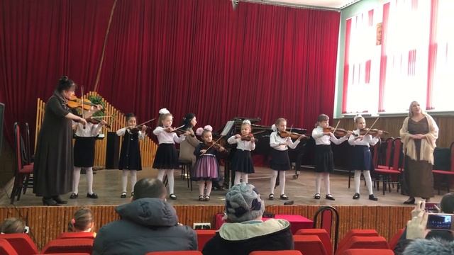 Конкурс детских инструментальных ансамблей - "Ансамбль Скрипачей"( Первая возрастная категория ) смотреть онлайн