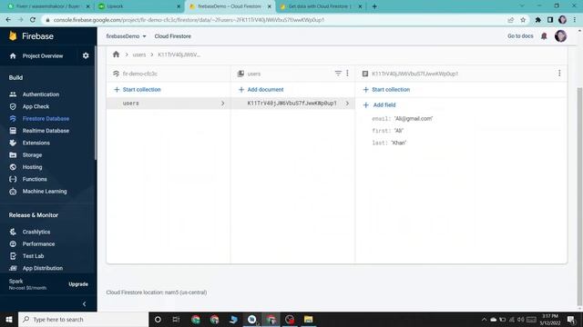 How to Fetch data from Firebase Firestore Database in Android Studio using Kotlin смотреть онлайн