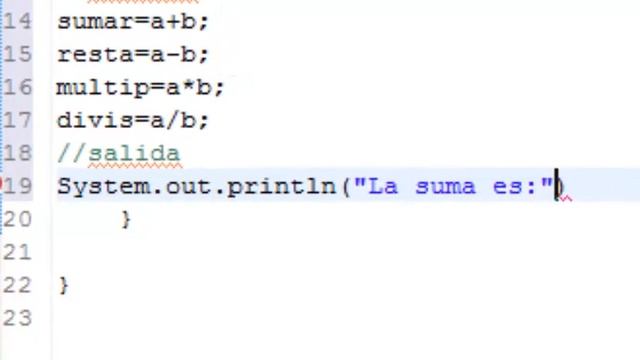 Operaciones aritmeticas en Java Eclipse смотреть онлайн