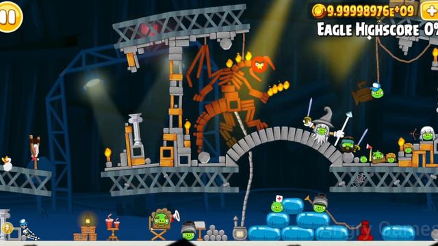Angry Birds Seasons 4K Piggywood Studio Speedrun Mighty Eagle Any % смотреть онлайн
