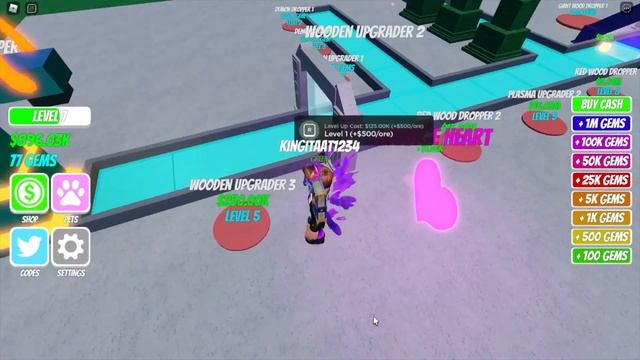 BUILDING LEVEL 999999+ LOG FLUME TYCOON ROBLOX