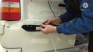 Т5 Transporter. Востановленная Рамка с Диодными плафонами подсветки номера. ваще Агонь. ®️