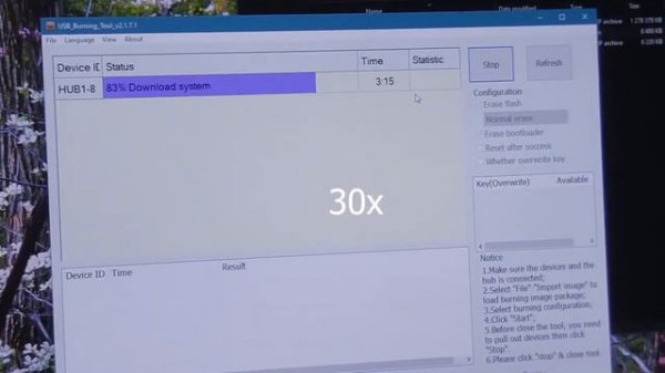 Перепрошивка тв приставки TVbox H96 Max X3