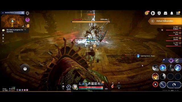 Black Desert Mobile | Spending 125 Tangled Time At New Chaos Ruins смотреть онлайн