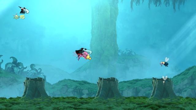 Прохождение Игры Rayman Origins - Вредные Привычки #8 смотреть онлайн