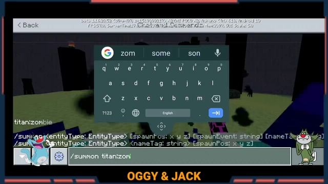 Minecraft | Titan Zombie Fight With Oggy And Jack | Minecraft Pe | In Hindi | Rock Indian Gamer | смотреть онлайн