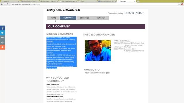 Creating a wordpress website - part 4 (SWAHILI) смотреть онлайн