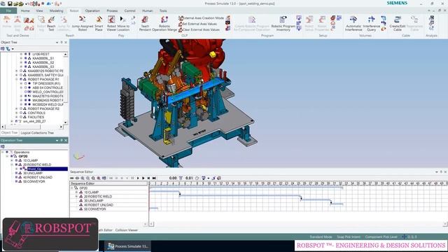 PROCESS SIMULATE TUTORIAL FOR ROBOTICS IN AUTOMOBILE смотреть онлайн