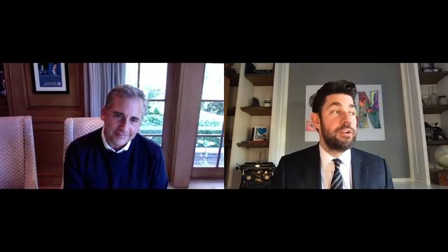 SGN - The Office 15 лет. Джон Красински берёт интервью у Стива Карелла (перевод Genni037) смотреть онлайн