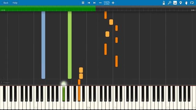 Dusttale The Murder / Megalovania remix Piano Tutorial (increasing difficulty) смотреть онлайн