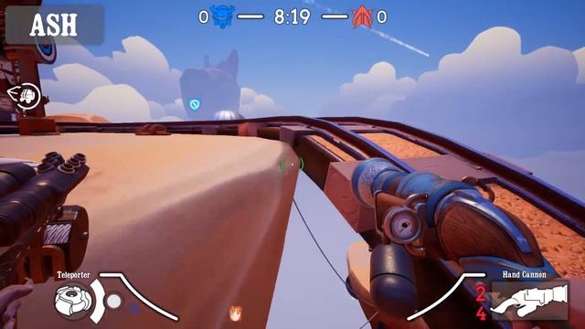 AIR POWERED COWBOYS!! - Sky Noon (4 Player Gameplay) смотреть онлайн