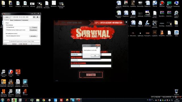 Survival MMO #2 : Регистрация "очень сложная О_о" смотреть онлайн
