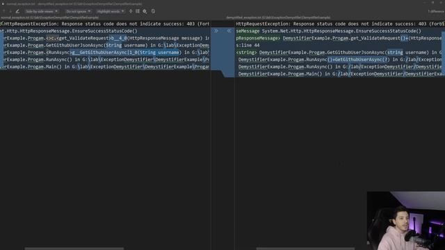 Better Exception stack traces in .NET with Ben.Demystifier смотреть онлайн