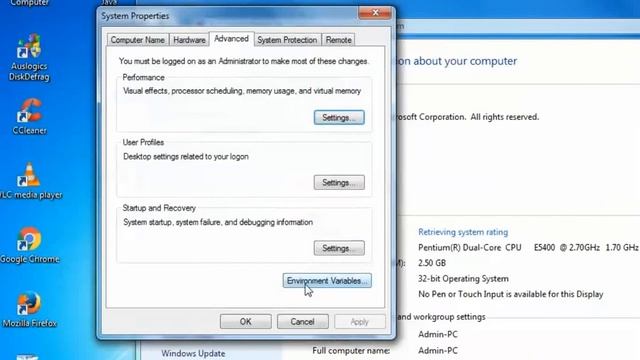 How to set java path in Windows 7/8/10 ( 64bit/32bit ) смотреть онлайн